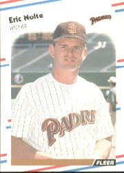 1988 Fleer Baseball Cards      593     Eric Nolte